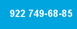 922 749-68-85